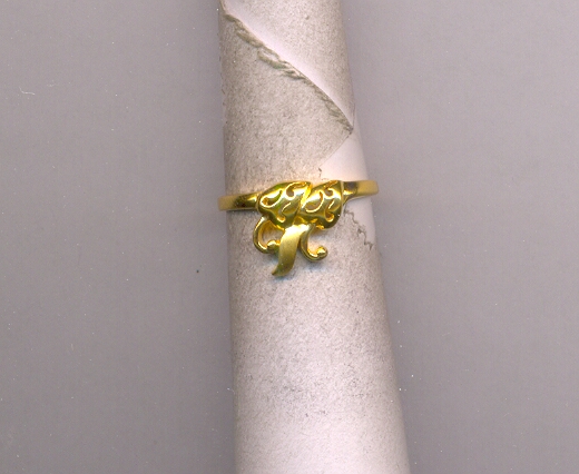 GOLD RING LADIES CASTING FANCY