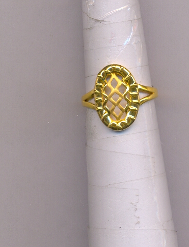 GOLD RING LADIES CASTING FANCY