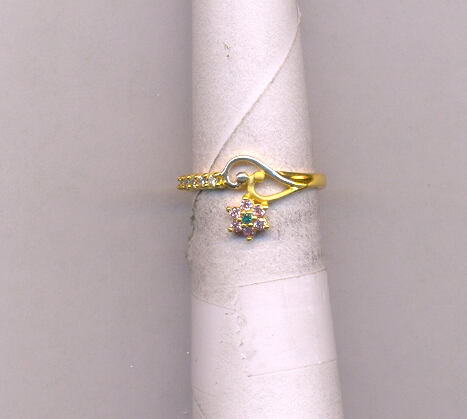 GOLD RING LADIES CASTING FANCY