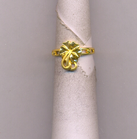 GOLD RING LADIES CASTING FANCY