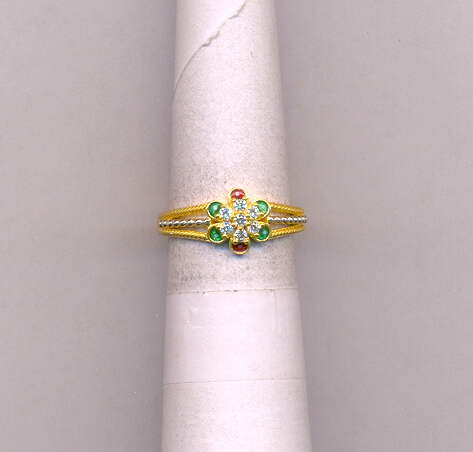 GOLD RING LADIES CASTING FANCY