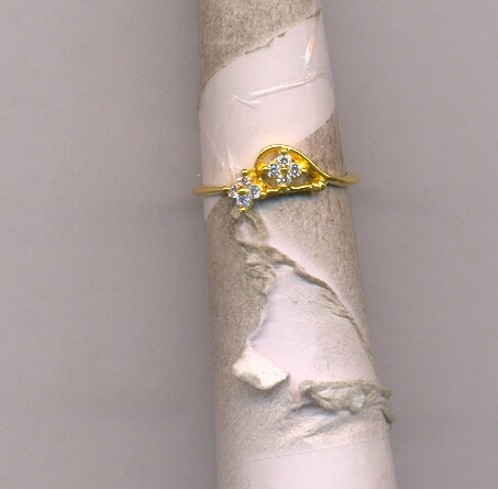 GOLD RING LADIES CASTING FANCY