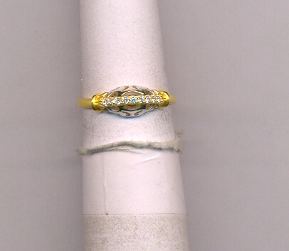 GOLD RING LADIES CASTING FANCY