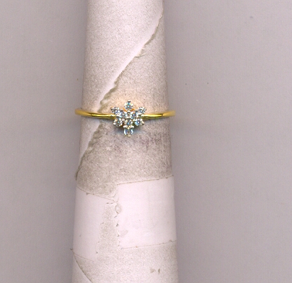 GOLD RING LADIES CASTING FANCY