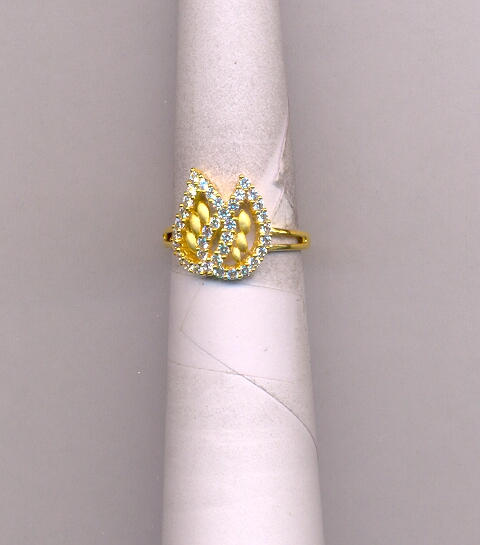 GOLD RING LADIES CASTING FANCY