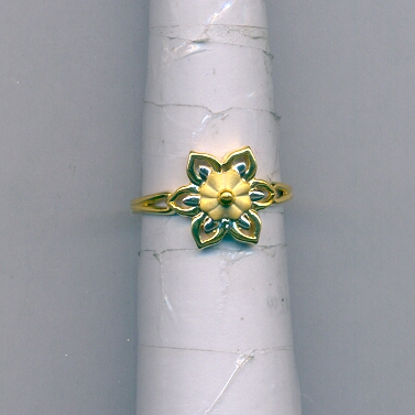 GOLD RING LADIES CASTING FANCY