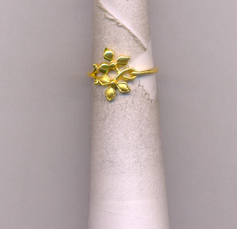 GOLD RING LADIES CASTING FANCY