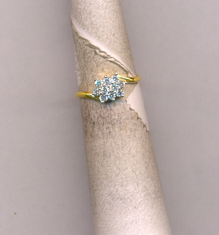 GOLD RING LADIES CASTING FANCY