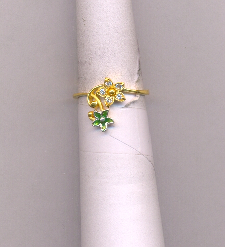 GOLD RING LADIES CASTING FANCY