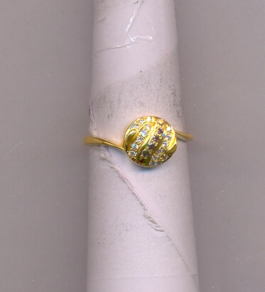 GOLD RING LADIES CASTING FANCY