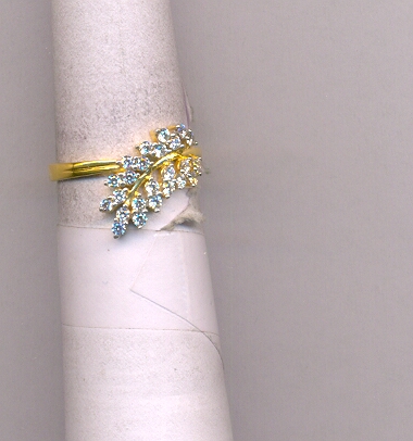 GOLD RING LADIES CASTING FANCY