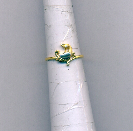 GOLD RING LADIES CASTING FANCY