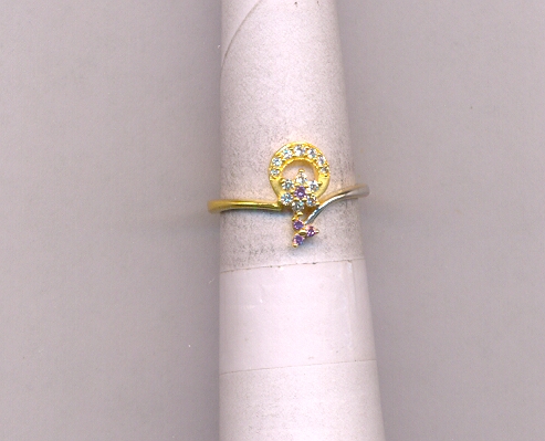 GOLD RING LADIES CASTING FANCY