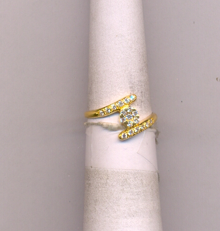 GOLD RING LADIES CASTING FANCY