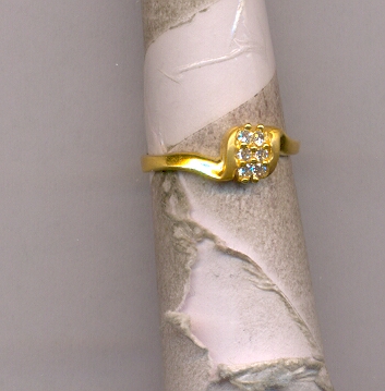 GOLD RING LADIES CASTING FANCY