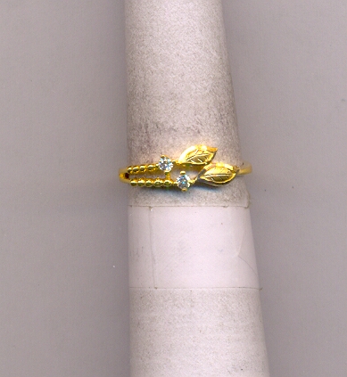 GOLD RING LADIES CASTING FANCY