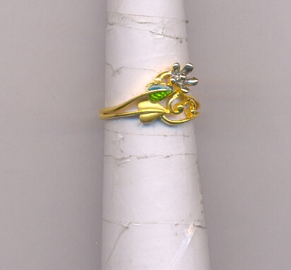GOLD RING LADIES CASTING FANCY