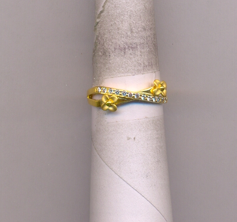 GOLD RING LADIES CASTING FANCY