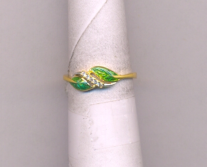 GOLD RING LADIES CASTING FANCY