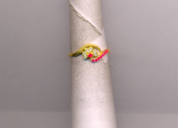 GOLD RING LADIES CASTING FANCY