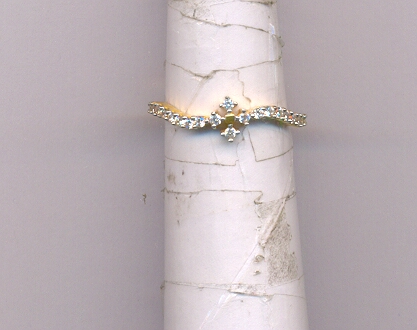 GOLD RING LADIES CASTING FANCY