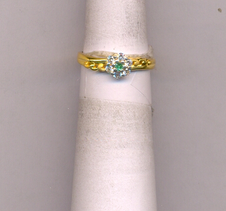 GOLD RING LADIES CASTING FANCY