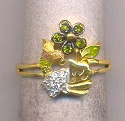 GOLD RING LADIES CASTING FANCY