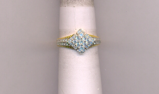 GOLD RING LADIES CASTING FANCY