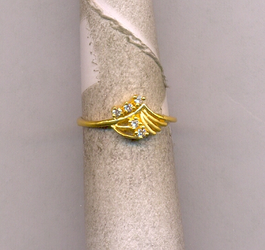 GOLD RING LADIES CASTING FANCY
