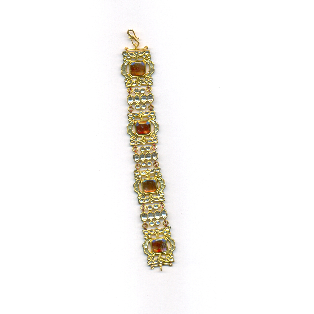 GOLD BRACELET KUNDAN 