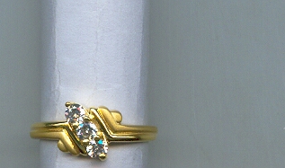 GOLD RING LADIES DESIGNER EXCLUSIVE