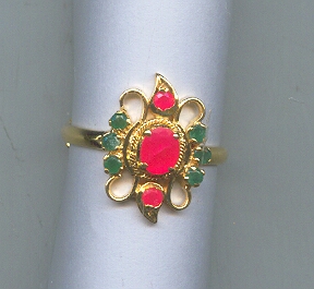 GOLD RING LADIES DESIGNER EXCLUSIVE