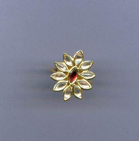 GOLD RING LADIES KUNDAN GENERAL