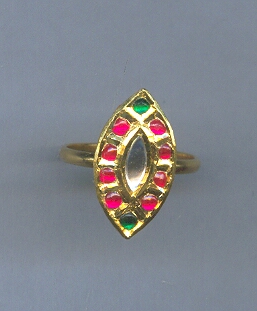 GOLD RING LADIES KUNDAN GENERAL