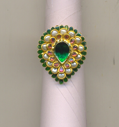 GOLD RING LADIES KUNDAN GENERAL
