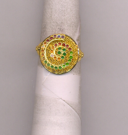 GOLD RING LADIES PLAIN EXCLUSIVE