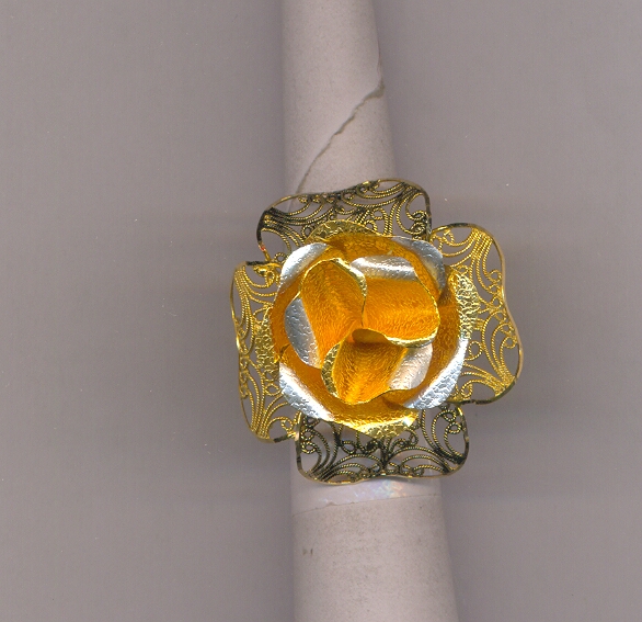 GOLD RING LADIES PLAIN EXCLUSIVE