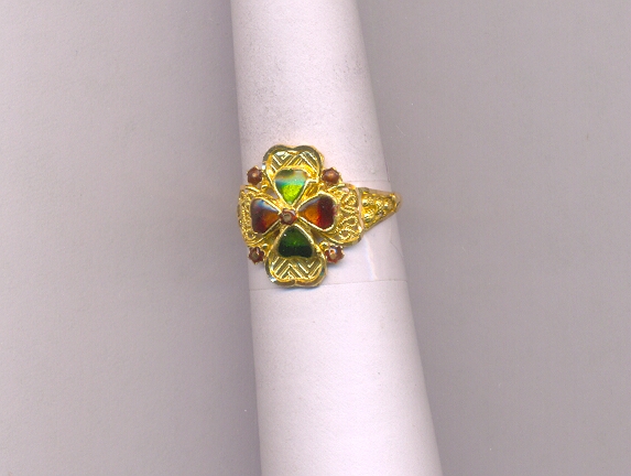 GOLD RING LADIES PLAIN EXCLUSIVE