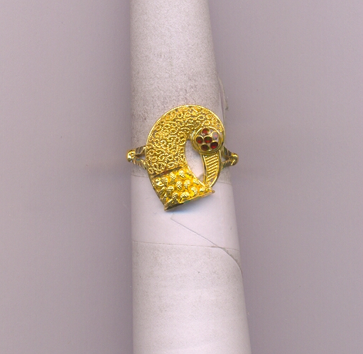 GOLD RING LADIES PLAIN EXCLUSIVE