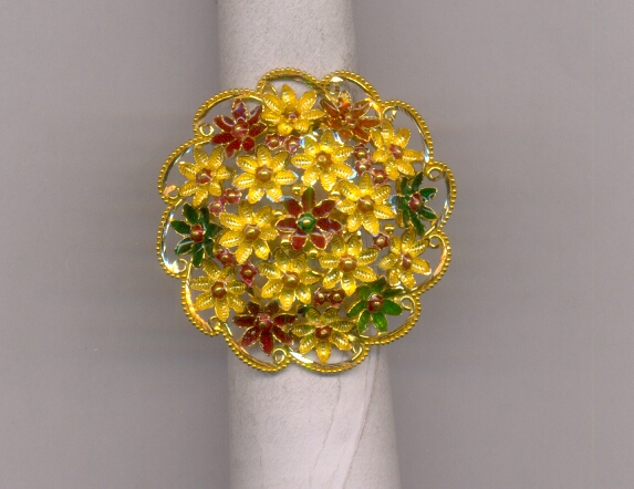 GOLD RING LADIES PLAIN EXCLUSIVE