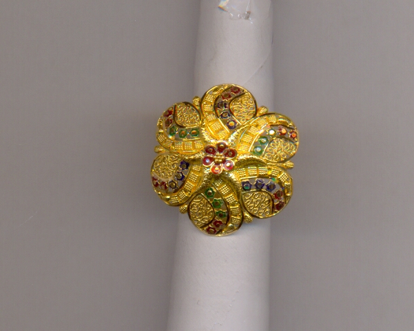 GOLD RING LADIES PLAIN EXCLUSIVE