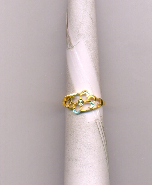 GOLD RING LADIES PLAIN EXCLUSIVE