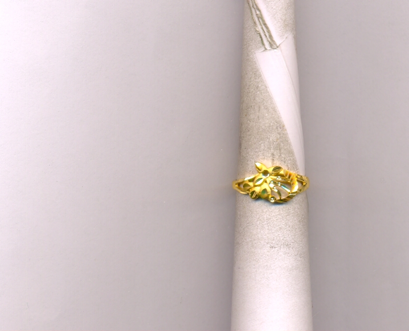 GOLD RING LADIES PLAIN EXCLUSIVE