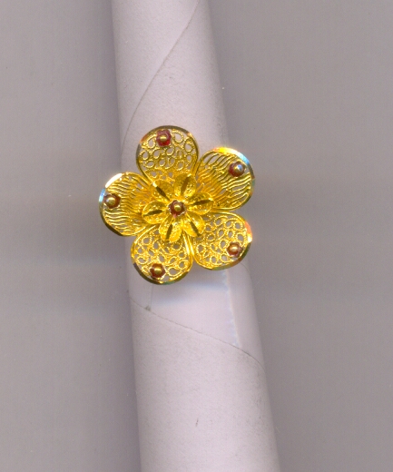 GOLD RING LADIES PLAIN EXCLUSIVE