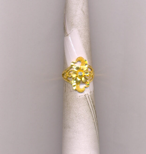 GOLD RING LADIES PLAIN EXCLUSIVE
