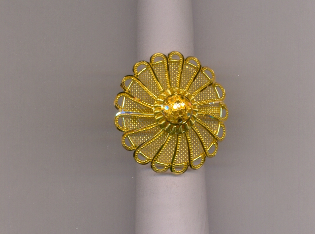 GOLD RING LADIES PLAIN EXCLUSIVE