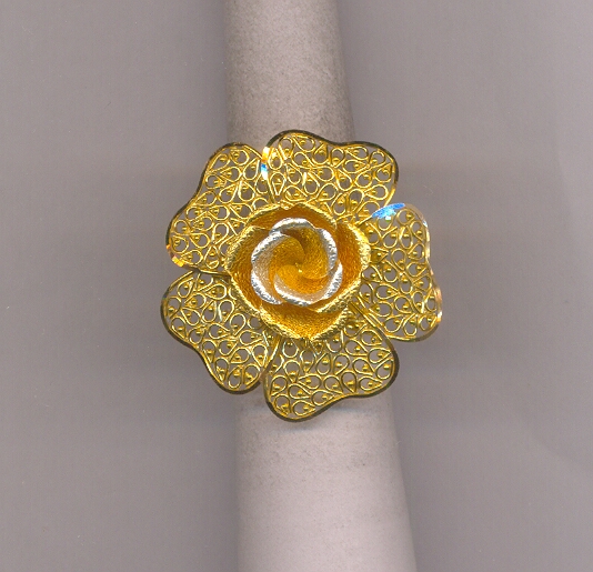GOLD RING LADIES PLAIN EXCLUSIVE