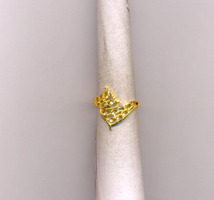 GOLD RING LADIES PLAIN EXCLUSIVE
