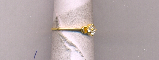 GOLD RING LADIES PLAIN FANCY