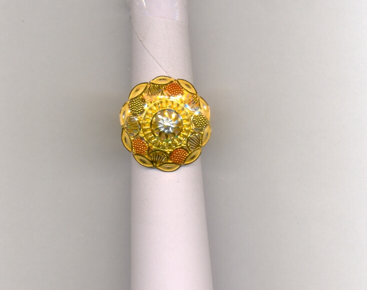 GOLD RING LADIES PLAIN FANCY